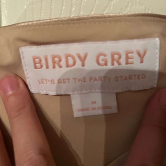 Size 6 Birdy Grey Lisa Midi Dress Worn Once - Picture 3 of 5